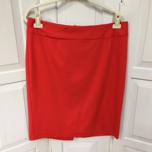 Lane Bryant Orange Skirt